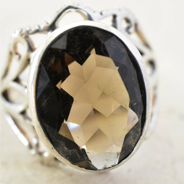 Touch Of Grace Smoky Quartz Ring