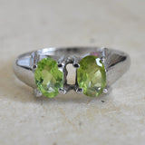 Unique Himalayan Peridot Ring - Baga Ethnik Living Default Title Rings
