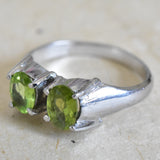 Unique Himalayan Peridot Ring - Baga Ethnik Living Default Title Rings