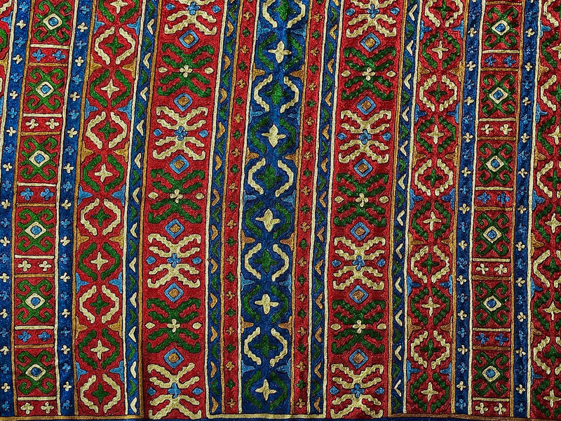 Kashmir Chain-Stitch Handmade Tapestry