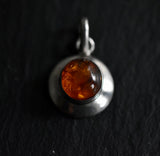 Stylish Vintage Baltic Amber Sterling Silver 925 Pendant - Baga Ethnik Living