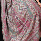 Paisley Fine Wool Pashmina Jamawar Kani Shawl – Fuchsia Pink