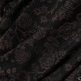 Kashida Vintage Kani Weaved Palla Shawl – Warm, Soft, and Timeless in Black