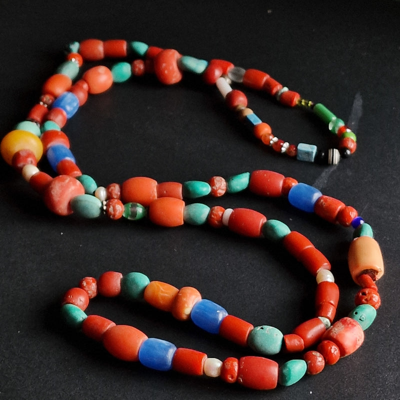 Himalayan Unique Beads Necklace - Baga Ethnik Living