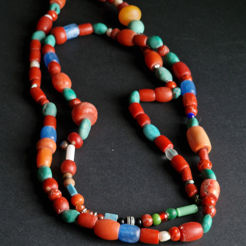 Himalayan Unique Beads Necklace - Baga Ethnik Living