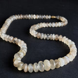 Lush Himalayan Round Moonstone Beaded Necklace - Baga Ethnik Living