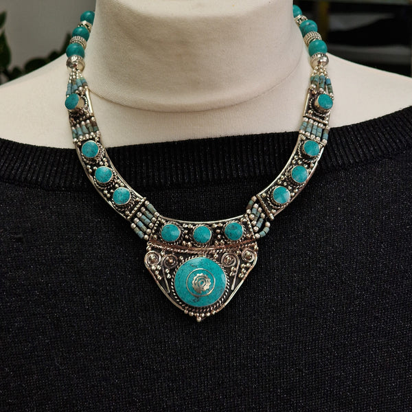 Nepali Jewelry Statement Necklace - A great gift for her!