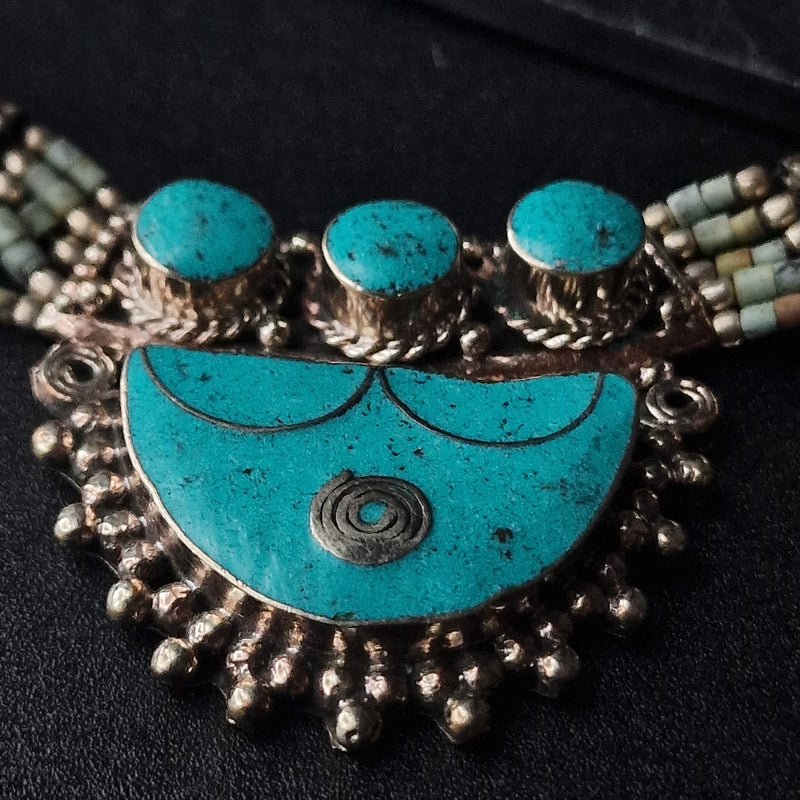 Stunning Ethnic Statement Necklace