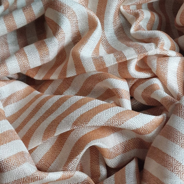Stylish Luxury Soft Kashmir Pashmina Stole - Ochre - Baga Ethnik Living