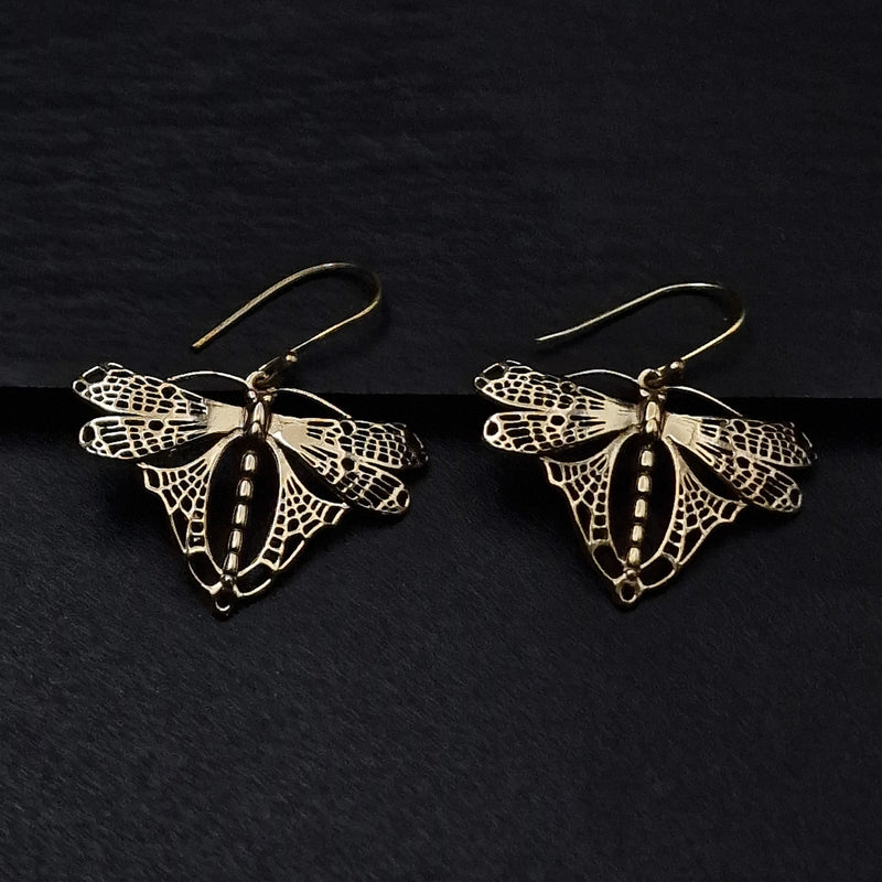 Dragonfly Hook Lightweight Handmade Earrings
