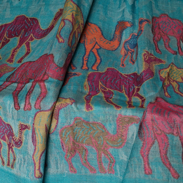 Kashmir Traditional Pashmina Winter Special Animal weave