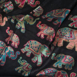 Luxury Kashmir Kani Pashmina Stole – Soft, Handcrafted Elegance - Ebony tusk
