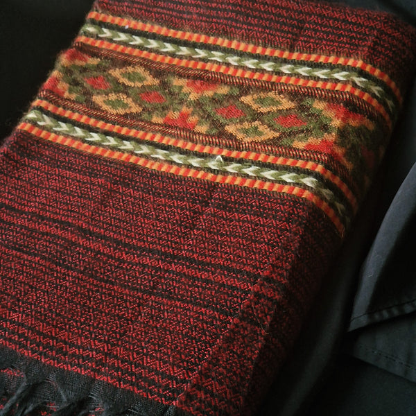 Tibet Shawl Himalayan Yoga Blanket