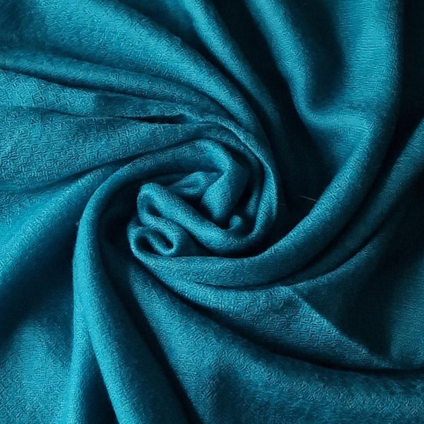 Handloom Cashmere Pashmina 100% Pure Stole - Antiqua Aqua