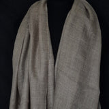 Authentic Luxury Soft Kashmir Pashminas Cashmere Stole - 100% Cashmere Grey