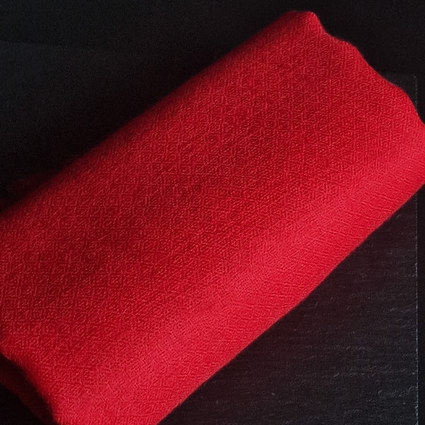 Authentic Luxury Soft 100% Cashmere - Ruby Red