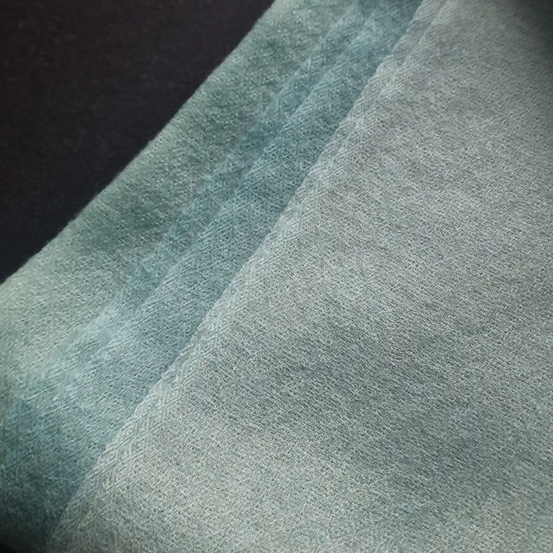 Delightful Ombre 100% Soft Kashmir Pashmina Cashmere Stole - Celeste Blue