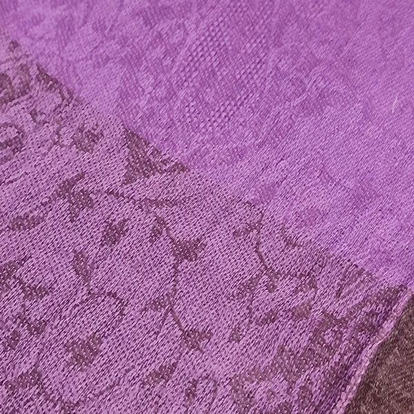 Beautiful Paisley Weave Kashmiri Purple Pashmina Scarf - Lavender - Baga Ethnik Living Default Title Shawl
