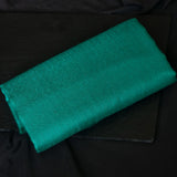 Kashmiri Diamond Weave Handwoven Pashmina Scarf - Turquoise Blue