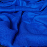 Authentic Kashmiri Diamond Weave Pashmina Scarf - Blue