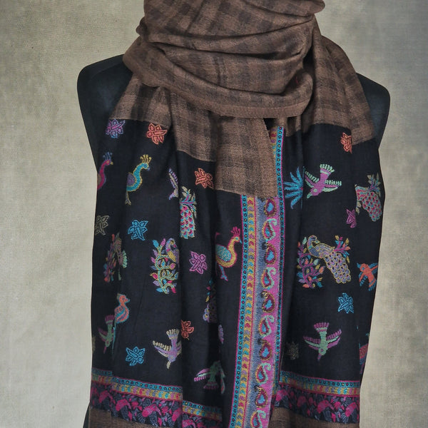 Fine Wool & Cashmere Blend  - Sandie Brown