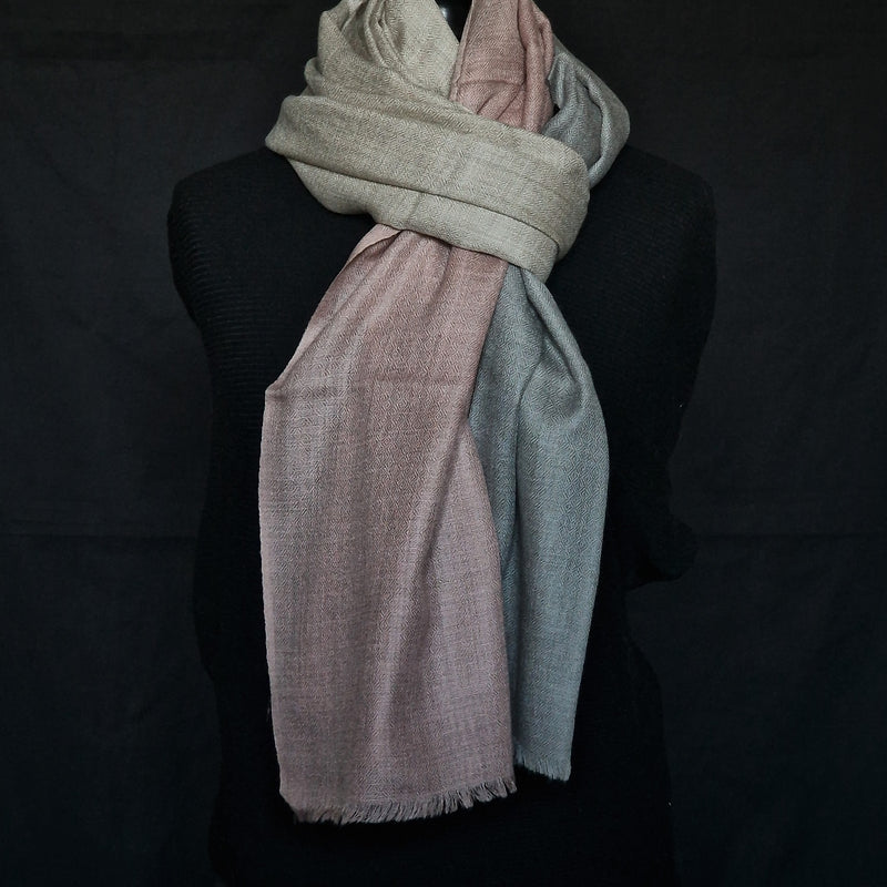 Authentic Luxury Kashmir Pure 100% Ombré Cashmere - Pastels