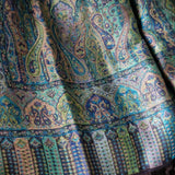 Moonlight Pashmina – Blue-Gold Two-Tone Kani Shawl