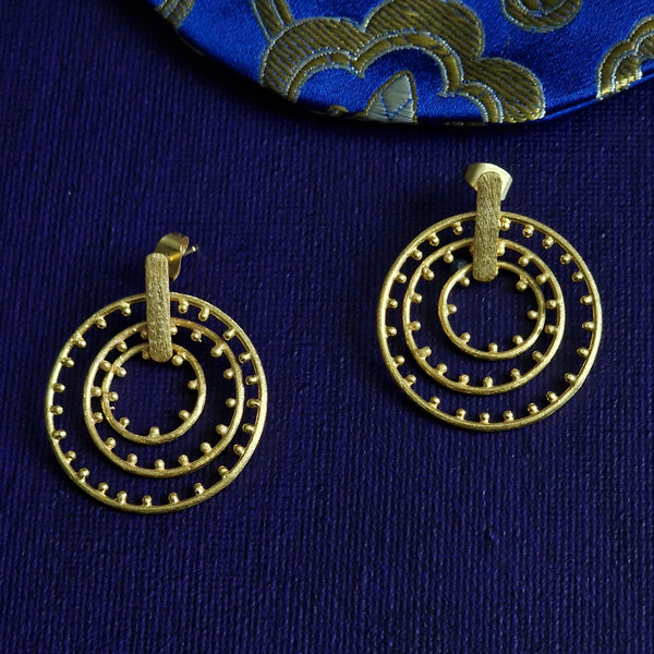 Ethnic Brass Handmade Earrings