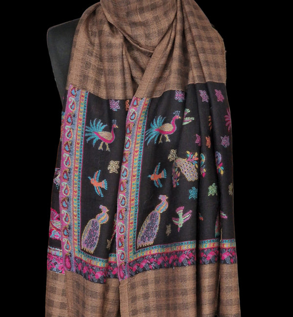 Fine Wool & Cashmere Blend  - Sandie Brown