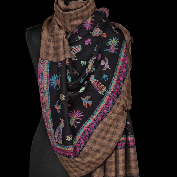 Fine Wool & Cashmere Blend  - Sandie Brown