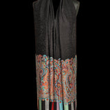 Authentic Handwoven Kani Stole Handcrafted Pashmina Wrap Timeless Artisan Elegance - Baga Ethnik Living Default Title Shawl