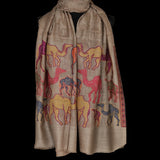 Fine Wool Blend Kani Kashmir Pashmina Stole – Sahara