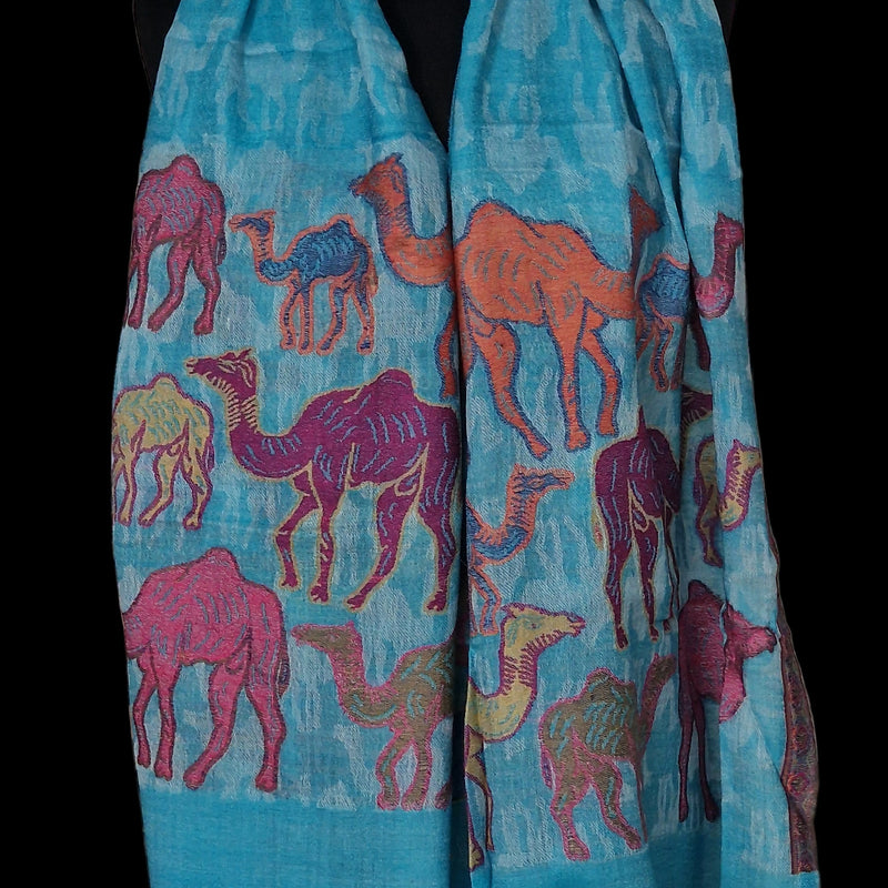 Kashmir Traditional Pashmina Winter Special Animal weave