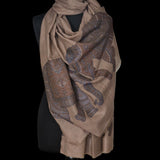 Pashmina Fine Wool Blend Elephant Weave