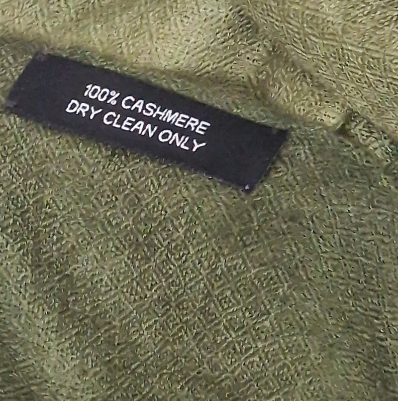 Luxury Soft Kashmir Ombre Pashmina Pure 100% Cashmere Stole - Forest Green