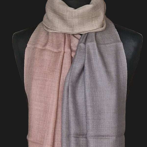 Authentic Luxury Kashmir Pure 100% Ombré Cashmere - Pastels - Baga Ethnik Living Default Title Accessories:Scarves & Wraps