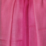 Luxury Soft Kashmir Ombre Pashmina 100% Pure Cashmere Stole - Cerise Pink