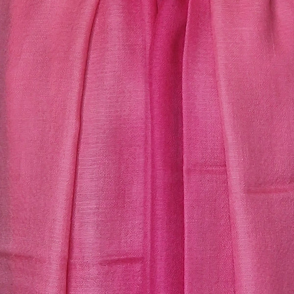 Luxury Soft Kashmir Ombre Pashmina 100% Pure Cashmere Stole - Cerise Pink