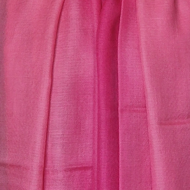 Luxury Soft Kashmir Ombre Pashmina 100% Pure Cashmere Stole - Cerise Pink