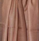 100% Pure Kashmiri Cashmere Hand Woven Ombre Pashmina Stole - Frappe Beige