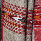 100% Authentic Himalayan Yak Wool Pure White Stole - Tan - Baga Ethnik Living Default Title Shawl