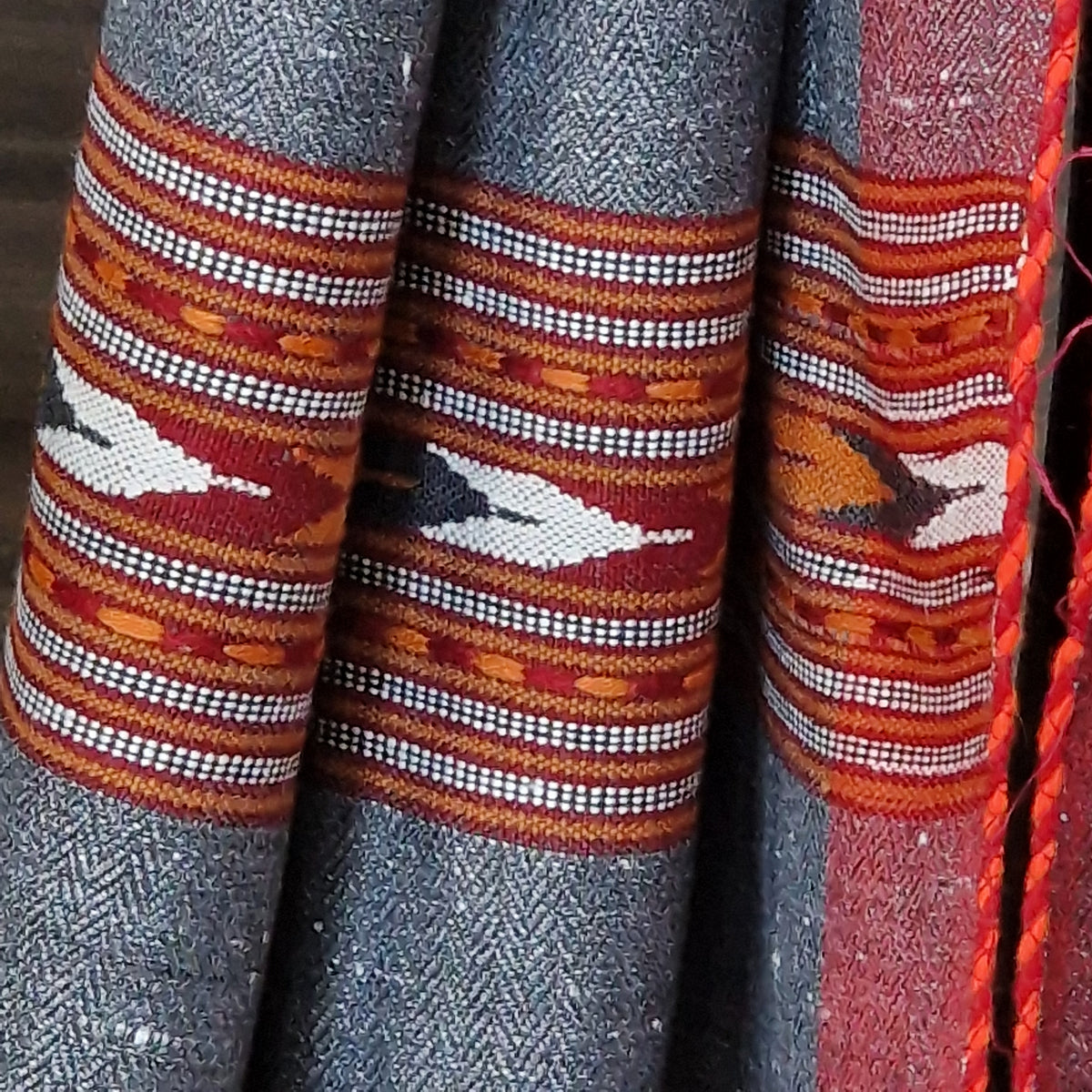Fine Yak Wool Stoles with Traditional Kullu Border – Baga Ethnik