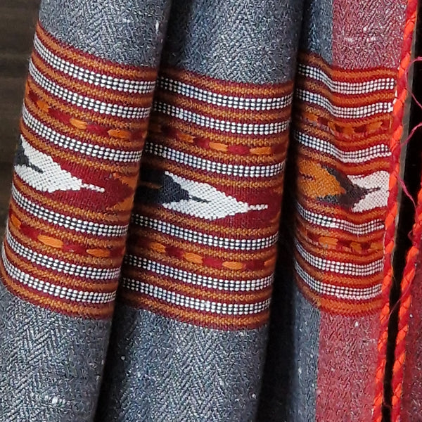 Authentic Himalayan Natural Yak Wool Stole - Baga Ethnik Living Default Title Shawl