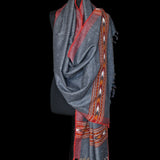 Authentic Himalayan Natural Yak Wool Stole - Baga Ethnik Living Default Title Shawl