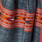 Pure 100% Himalayan Yak Wool Brown Diamond Weave Stole - Baga Ethnik Living Default Title Shawl