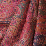 Bloom Paisley Pashmina Kani-Style Weaved Shawl – Rose Pink