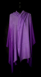Luxury 100% Kashmiri Cashmere Purple Ombre Pashmina Stole - Veronica