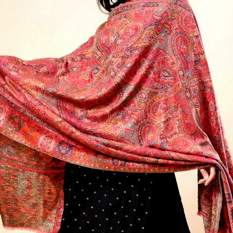 His & Her Gift Box – Pure Wool Kani Shawl Set - Premium Packaging