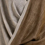 Twilight Collection Shawl – Grey & Gold Grace, Handwoven Elegance