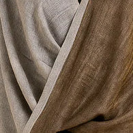 Twilight Collection Shawl – Grey & Gold Grace, Handwoven Elegance